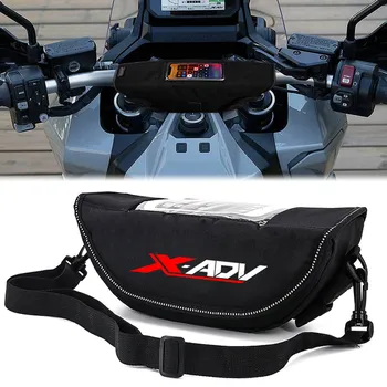 Honda için X-ADV x-adv 750 150 125 150 350 Motosiklet aksesuar Su Geçirmez Ve Toz Geçirmez Gidon saklama çantası navigasyon çantası