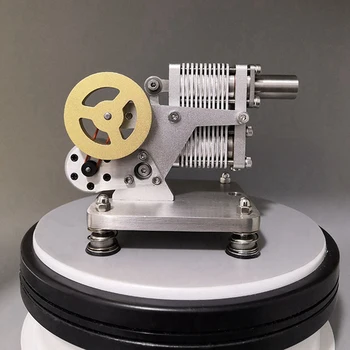 Tam Metal Stirling Motor Modeli Fizik Buhar Bilim Eğitim Motor model seti Oyuncaklar Harici Yanmalı Motor Model Oyuncaklar