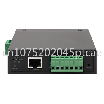 100 M TCP IP RS232 RS485 RS422 Modbus Ağ Geçidi Seri Aygıt Dönüştürücü RJ45 RS-232 RS-485 RS-422 Adaptörü UT-6801S-GW