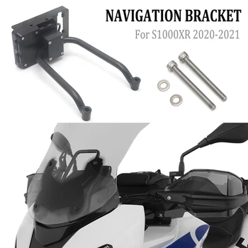 Cep telefon GPS Navigasyon Braketi USB ve Kablosuz Şarj BMW S1000XR S1000 XR S 1000 XR 2020 2021 motosiklet Standı Tutucu