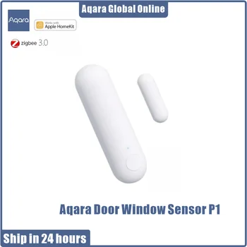 2023 Yeni Aqara Kapı Pencere Sensörü P1 Zigbee 3.0 Uzaktan Görünümü Akıllı Bağlantı Akıllı ev Cihazları APP İle Çalışmak Homekit