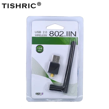 TISHRIC 150 Mbps MİNİ Kablosuz USB wifi adaptörü 802.11 n/g/b Anten wi-fi Dongle Ağ LAN Kartı İçin windows XP / 7 Vista Linux
