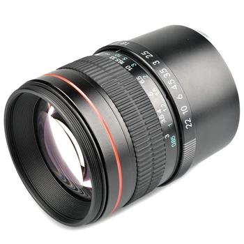 85MM F1. 8 Büyük Diyafram Sabit Odaklama Mikro Mesafe Lens Manuel odak lensi Kamera Lens Sony Kamera İçin
