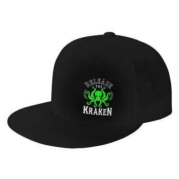 Serbest Kraken Baskı beyzbol şapkası Hediyeler Hiphop Pop Tarzı Şapka Erkekler Kadınlar Çocuklar için Günlük Kullanım Aksesuarları Taşımak için Bir Boyut