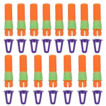 15 adet Çocuk Takım Elbise Tutucu Çocuklar İçin Mum Boya Kalemtıraş Plastik Mum Boya Kalem Mum Boya Sopa Genişletici Çizim için