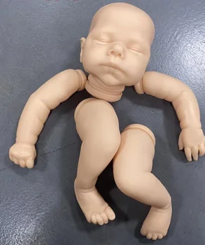 20 inç Bitmemiş Bebe Reborn Bebek Kiti SINIRLI SAYIDA MARLEY Boyasız Bebek Parçaları Bez Vücut